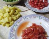 A picture of step 4 of Mixed vegetables.