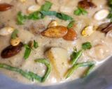 A picture of step 5 of Leek and Potato Soup.