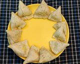 A picture of step 5 of Samosa with Tamarind Chutney.