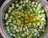 A picture of step 2 of Bittergourd Curry.