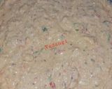 A picture of step 4 of Besan Oats Chilla.