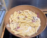 Foto langkah ke 6 dari resep Truffle Creamy Pasta.