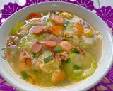 Foto langkah ke 8 dari resep Sup oyong bihun.