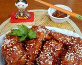 Foto langkah ke 6 dari resep Korean Spicy Chicken Wings.