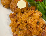 泰迪熊造型-日式歐姆蛋包飯🧸💝的食譜步驟5照片