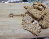 A picture of step 5 of Sesame Chikki 🫧🫧🫧.
