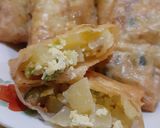 Foto langkah ke 8 dari resep Martabak Sayur Mini.