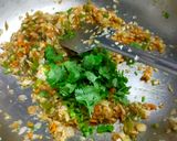 A picture of step 3 of Vegetable Spring Roll.
