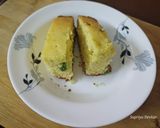 A picture of step 4 of White butter orange cake.
