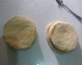 A picture of step 4 of Rice samosa# my unique rice recipe contest#.