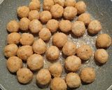 A picture of step 3 of My Chicken Meatballs in Tomato Sauce.