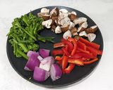 A picture of step 1 of Vegetable Stir Fry.