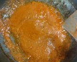 A picture of step 7 of Achari masala Soya chaap.