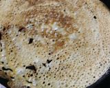 A picture of step 4 of Chawal aate ka chila.