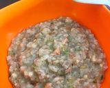 Foto langkah ke 4 dari resep Bubur Tim Santan Gurih mpasi.