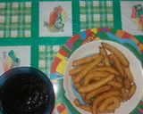 Foto langkah ke 7 dari resep Churros Saus Coklat ala Vitri.