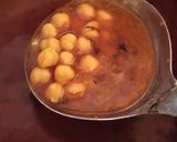 A picture of step 12 of Punjabi chhole.