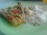 Risotto de pollo (#♥)