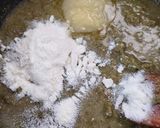 A picture of step 3 of Almonds pistachios Burfi.