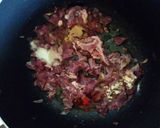 A picture of step 1 of Stewed Arrowroots, potatoes and matoke.