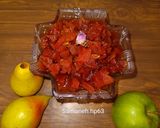 عکس مرحله 4 از دستور مربای سیب گلابی 🌺