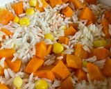 Csirke tojásos rizzsel recept fázis 2 fotója