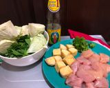 รูปขั้นตอนการทำที่ 1 ของ ต้มจับฉ่ายอกไก่ เต้าหู้ คลีนสุดๆ กินทุกเย็นผอม!