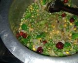 A picture of step 5 of Chinese rice.