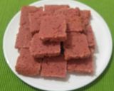 गुलाबी नारळीपाक (narali pak recipe in marathi) रेसिपी स्टेप 6 फोटो 