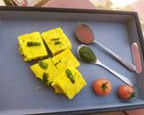 खमण ढोकला (khaman dhokla recipe in Hindi) रेसिपी चरण 6 फोटो