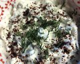 A picture of step 2 of Yogurt, dill and sumac dip.