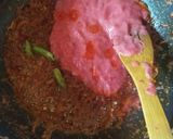 A picture of step 2 of Paneer ghotala.