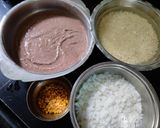 A picture of step 1 of Ragi dosa.