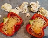 Foto del paso 3 de la receta Pimientos rellenos de jamón y huevo