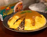 A picture of step 16 of Stir-Fried Mixed Vegetables with Egg Crepe and Curry Sauce.