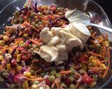 Foto del paso 3 de la receta: Ensalada de atún multicolor