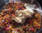 Foto del paso 3 de la receta: Ensalada de atún multicolor