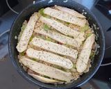 A picture of step 8 of Crozets Gratin with Leeks and Reblochon.