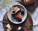 Jeżynowe bułeczki scones z białą czekoladą i lawendą krok przepisu 2 zdjęcie