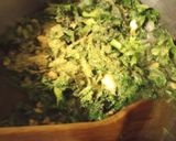 A picture of step 3 of Kale Greens with Bits of the Bovine.