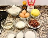 Foto del paso 1 de la receta: Bocaditos de manzana con pasas