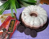 Foto langkah ke 8 dari resep Puding Coklat Oreo Milo.