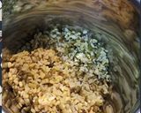 A picture of step 3 of Stuffed Moong Dal Chilla Chaat.