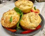 Φωτογραφία βήματος 3 της συνταγής Αλμυρά muffins 🧡