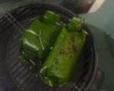 Foto langkah ke 5 dari resep 42. Nasi Bakar Ayam Suwir Kemangi.