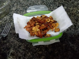 Purê de Batata Doce com Bacon e Alho Frito (r. Própria)