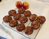 รูปขั้นตอนการทำที่ 4 ของ Apple & Cheddar Cheese Muffin
