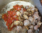 Foto del paso 4 de la receta: Arroz de montaña con butifarra y champiñones