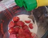 Vanilla & Strawberry Chia Pudding. 😘