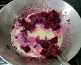 A picture of step 1 of Beetroot Burfi.